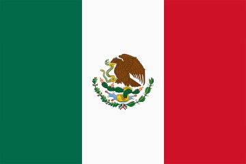 International shipping services from Europe to the Mexico.